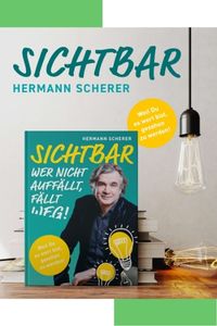 Cover "Sichtbar" von Hermann Scherer